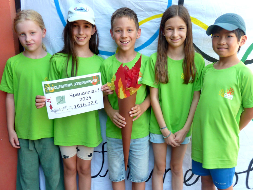 Spendenlauf Grundschule Pflugfelden Ludwigsburg