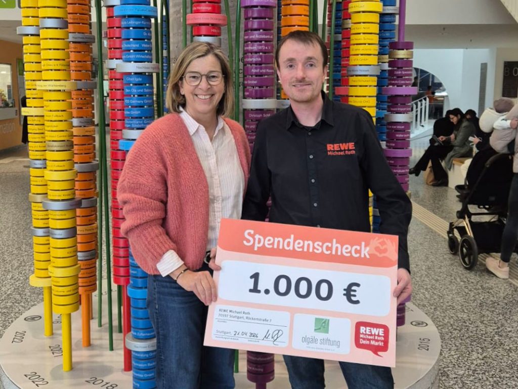 Eigenes Bier von Rewe Stuttgart zugunsten der Olgäle-Stiftung